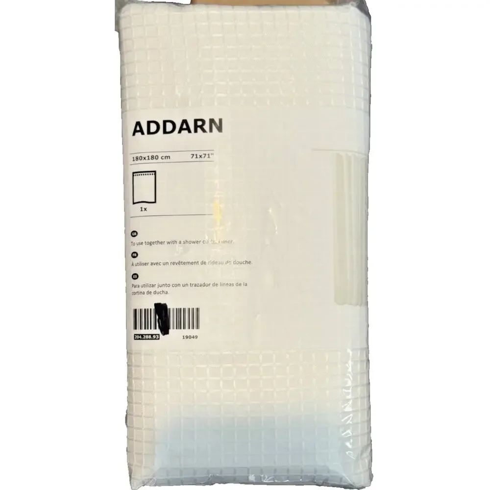 IKEA ADDARN Shower Curtain 71x71